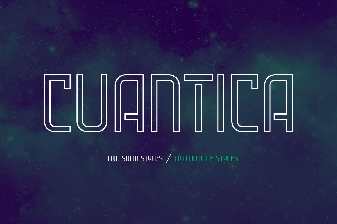 Cuantica Family Font