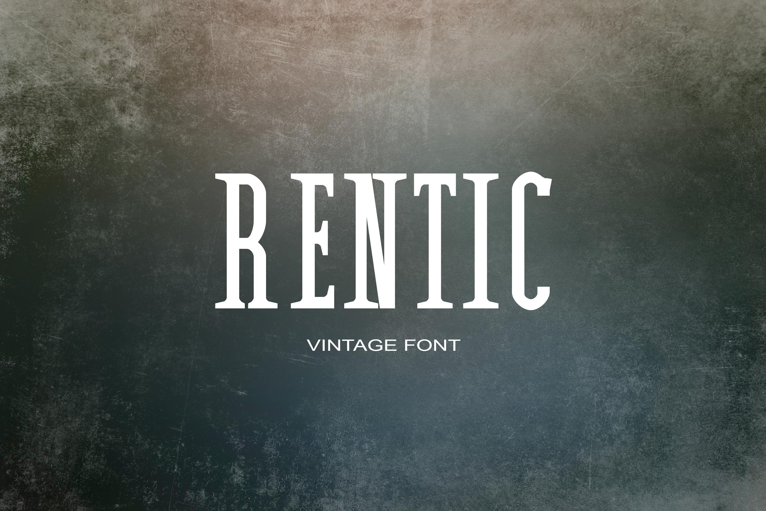 Rentic Font