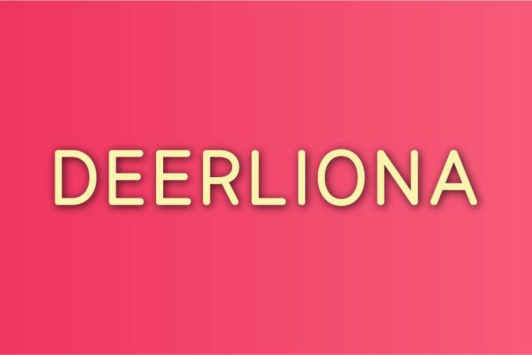 Deerliona Font