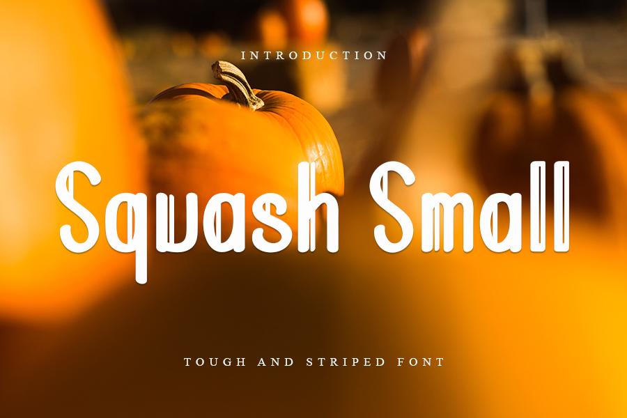 Squash Small Font