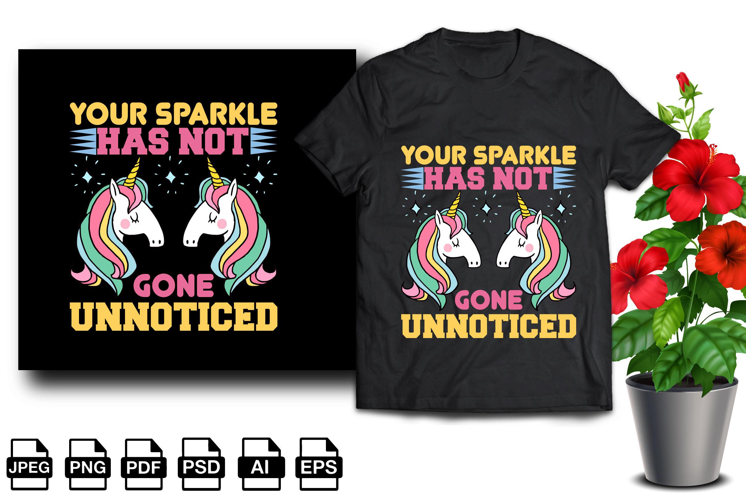 Your Sparkle Has Not Gone Unnoticed