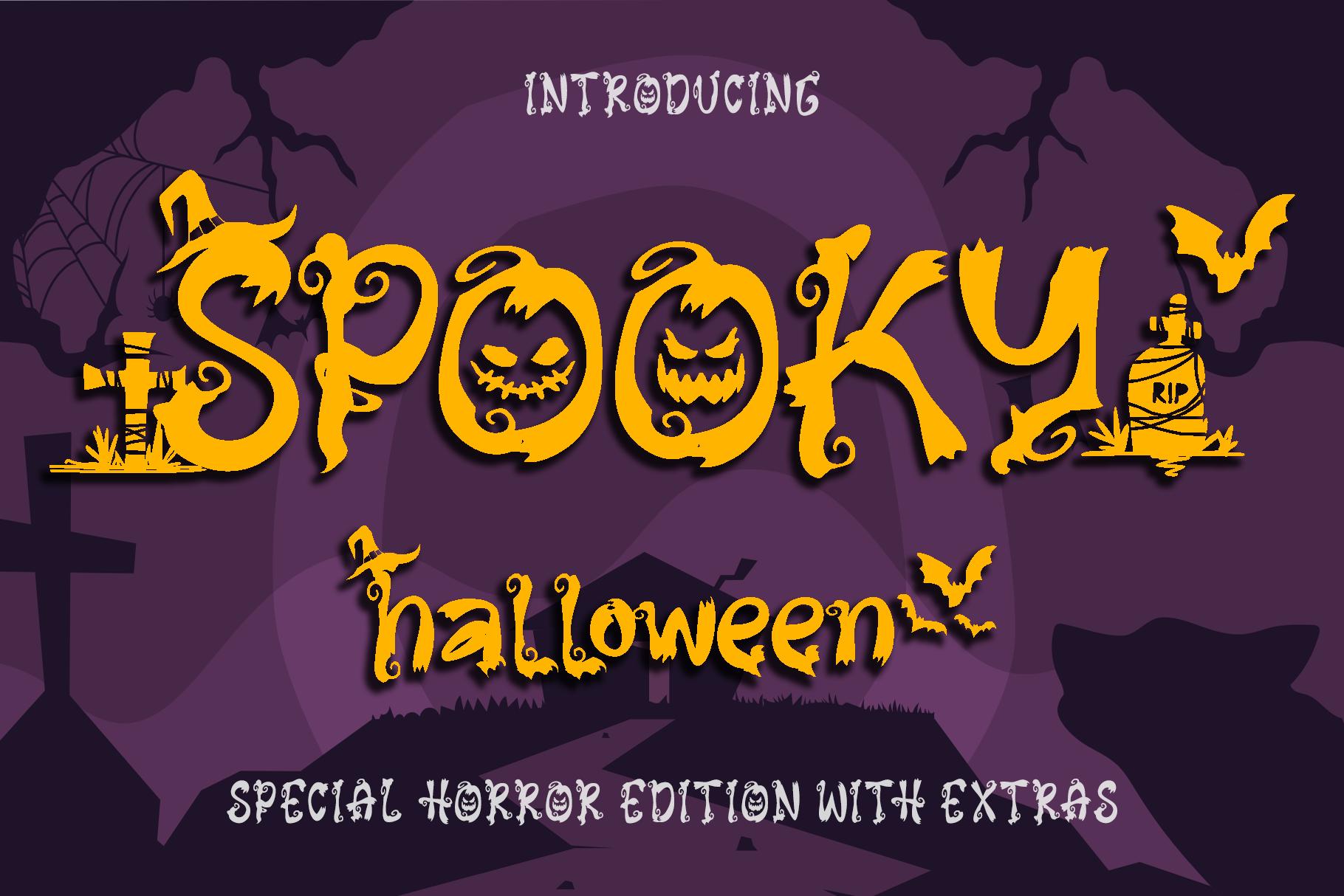 Spooky Halloween Font