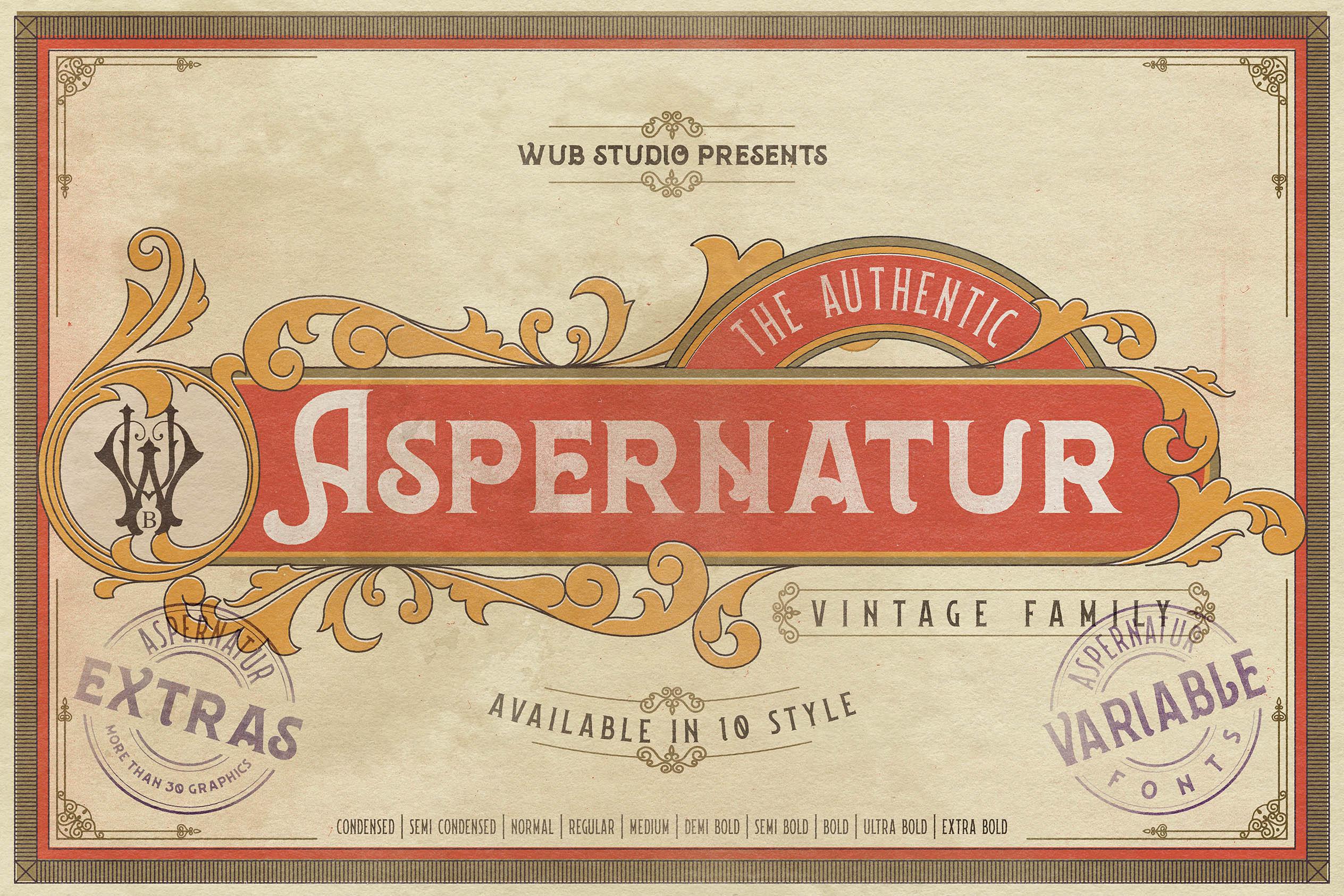 Aspernatur Font