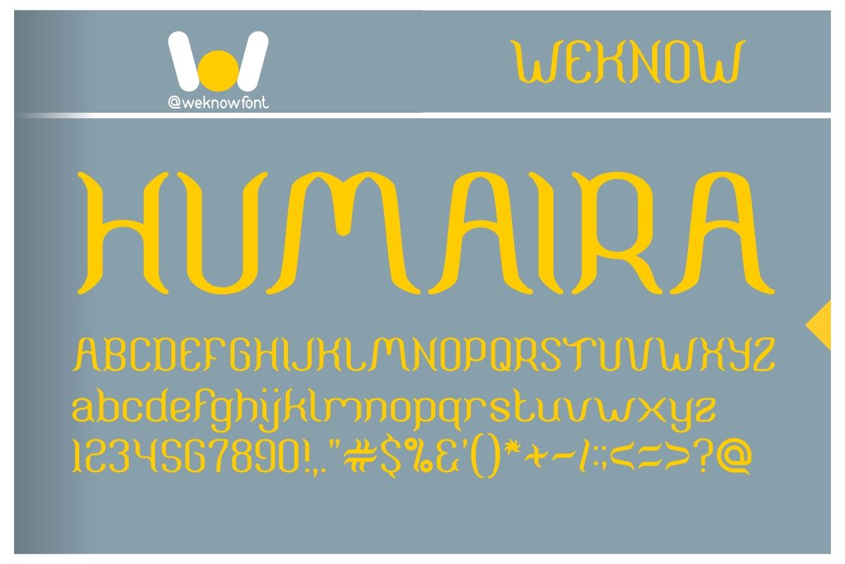 Aruna Aira Jasmine Font