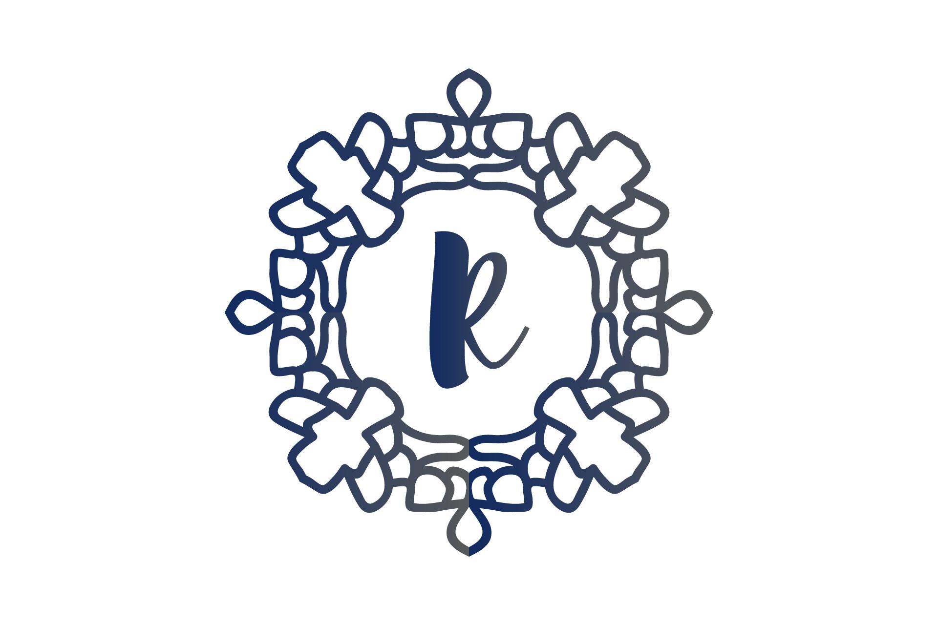 Monogram Decorative Vector Illustration