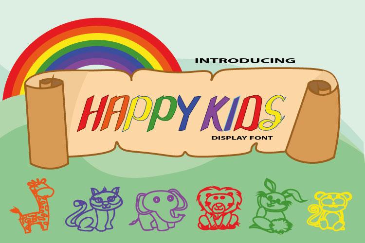 Happy Kids Font