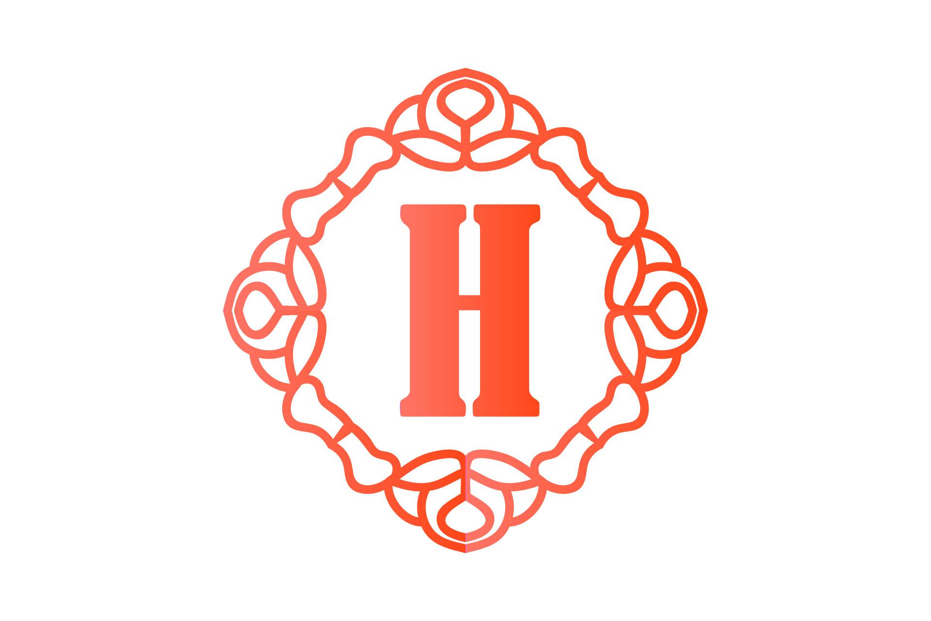 Monogram Ornament Illustration Creative