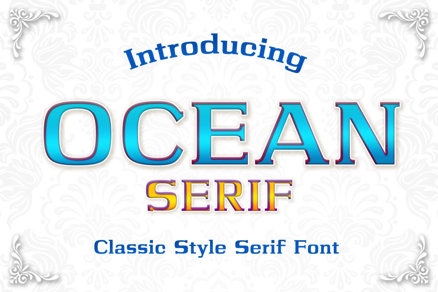 Ocean Font