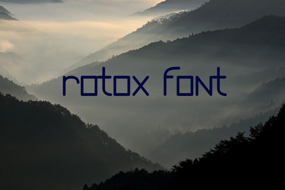 Rotox Font