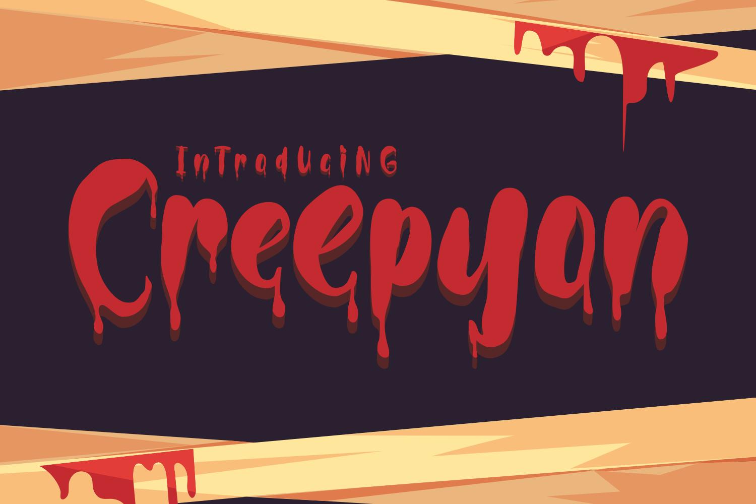 Creepyon Font