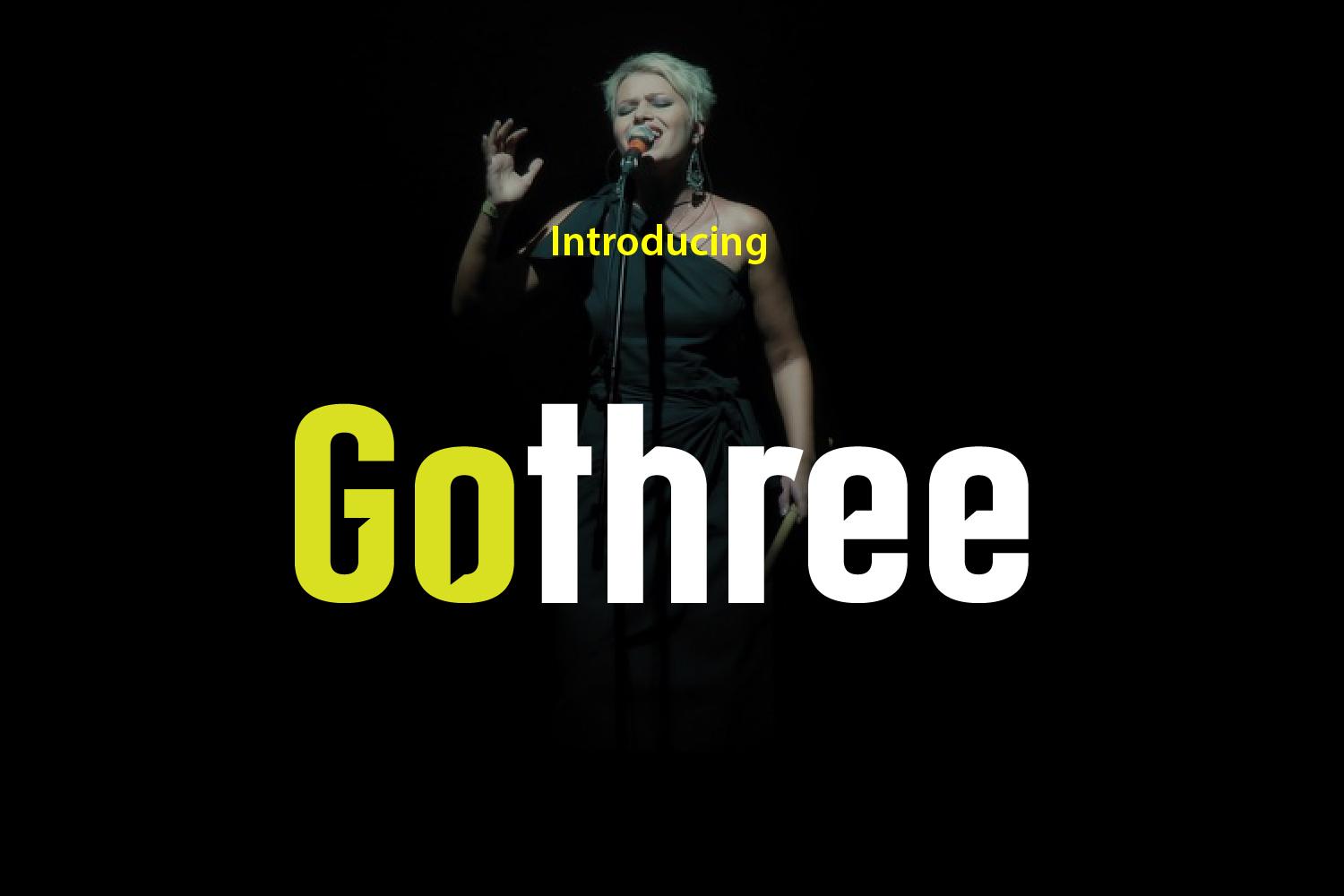 Gothree Font