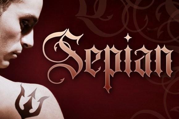 Sepian Font