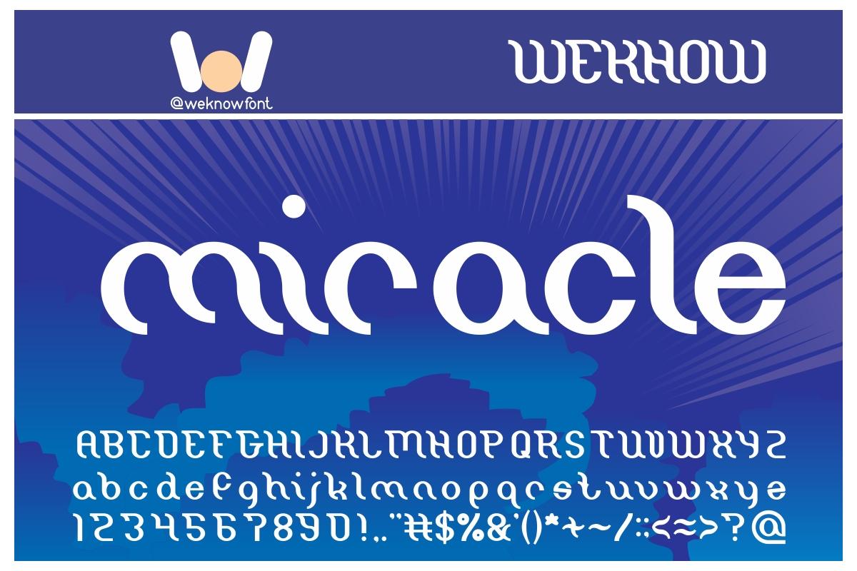 Miracle Font