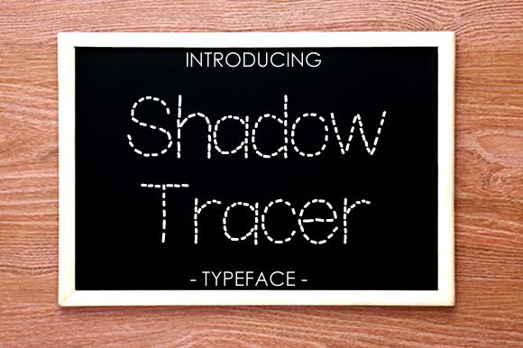 Shadow Tracer Font