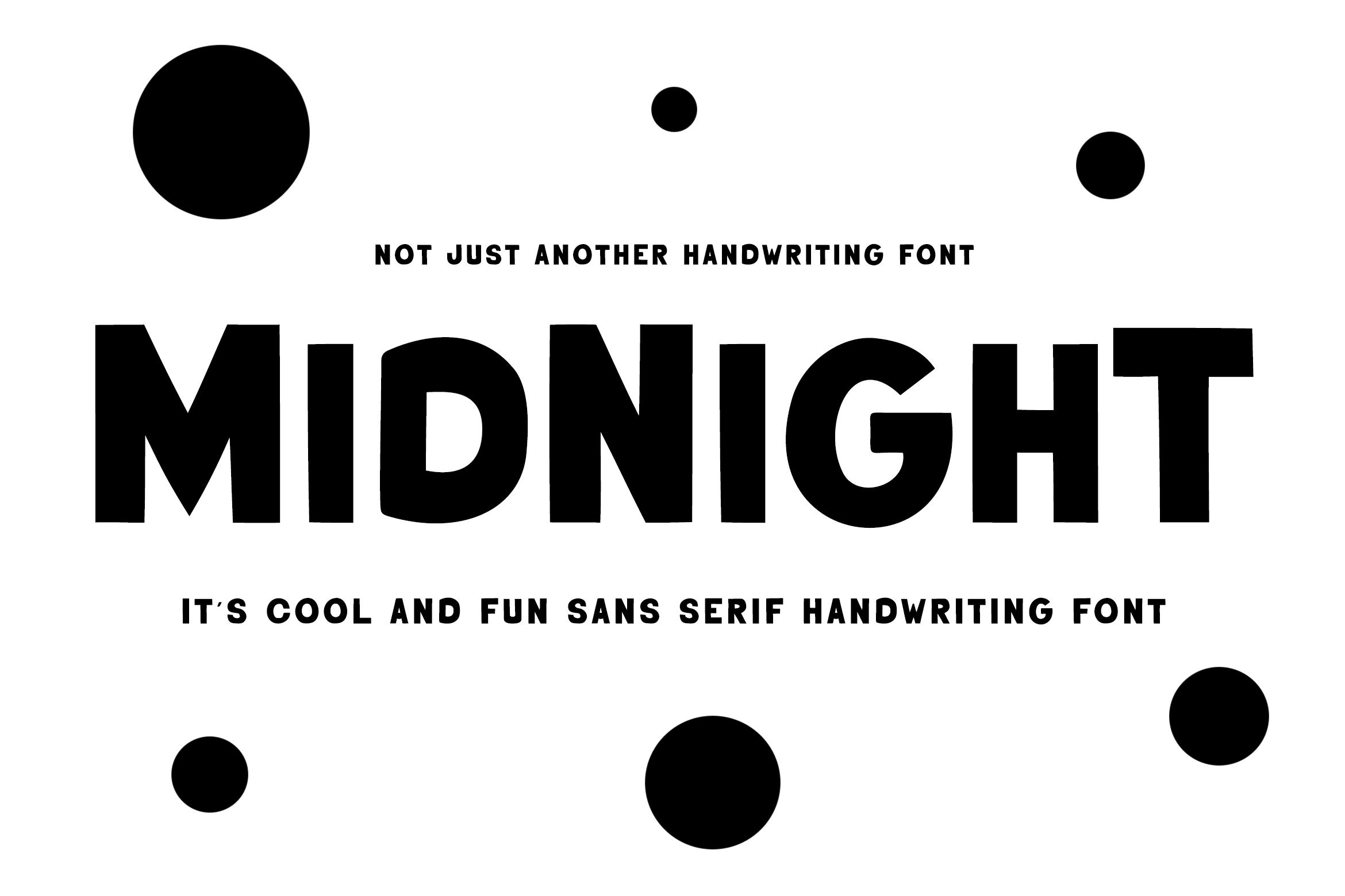 Midnight Font