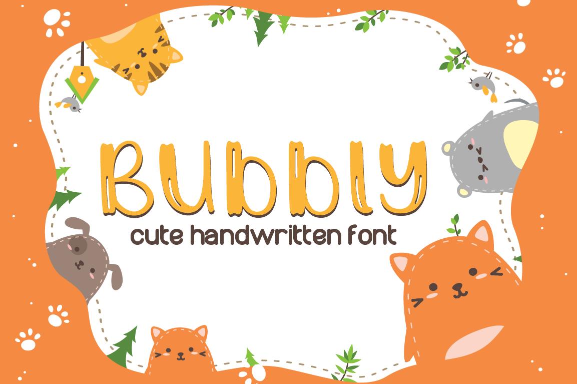 Bubbly Cute Font