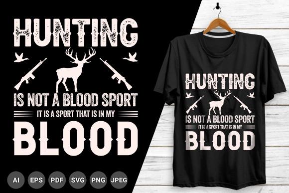 Hunting Deer T-shirt Design
