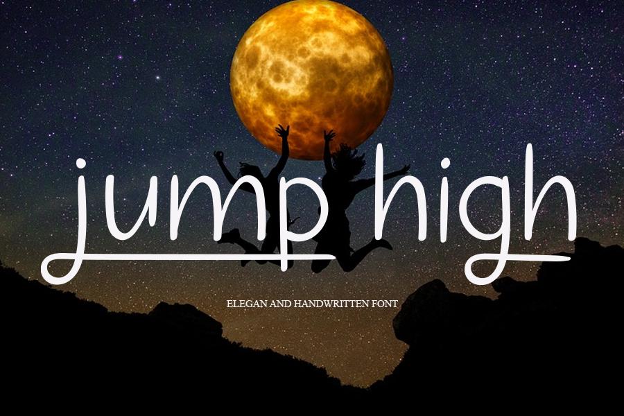 Jump High Font