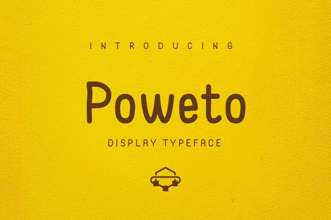 Poweto Font