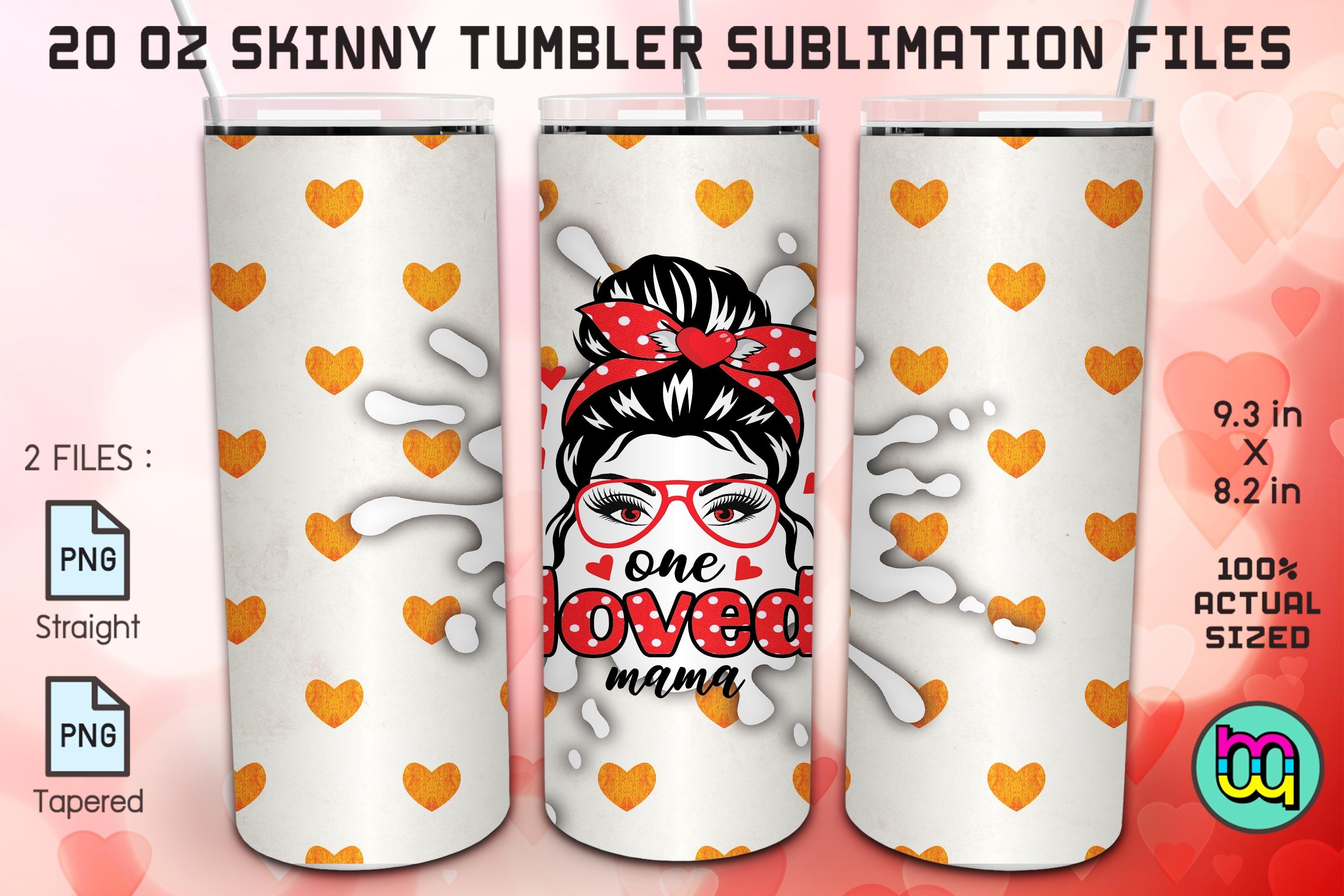 Valentine Tumbler One Love Mama Mom Life