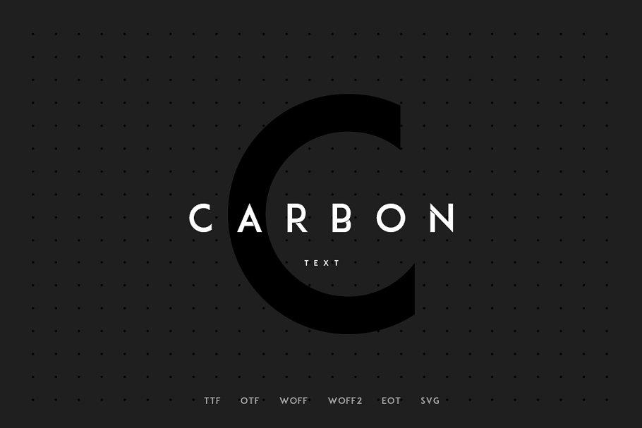 Carbon Font