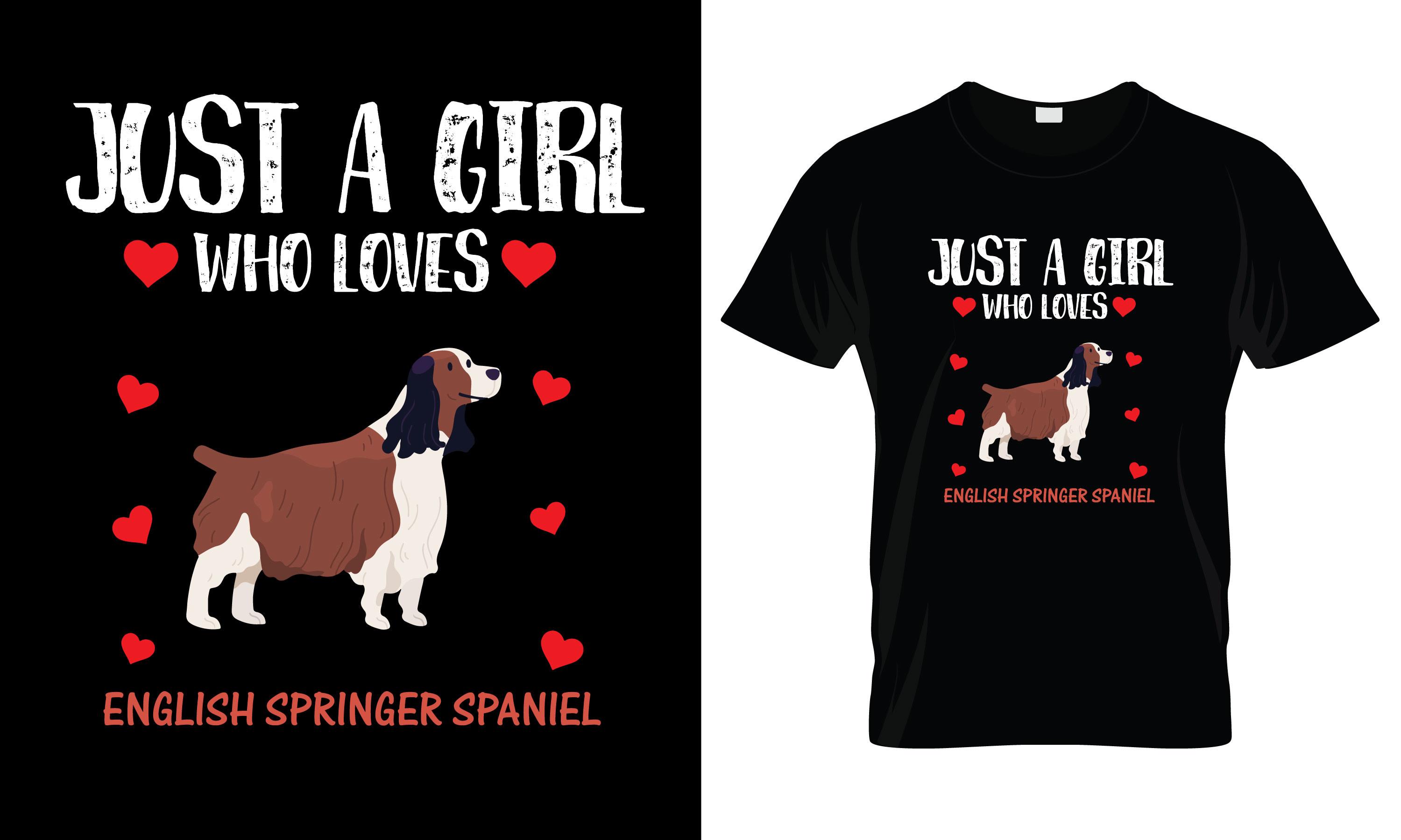 Just a Girl Who Loves English T-Shirt