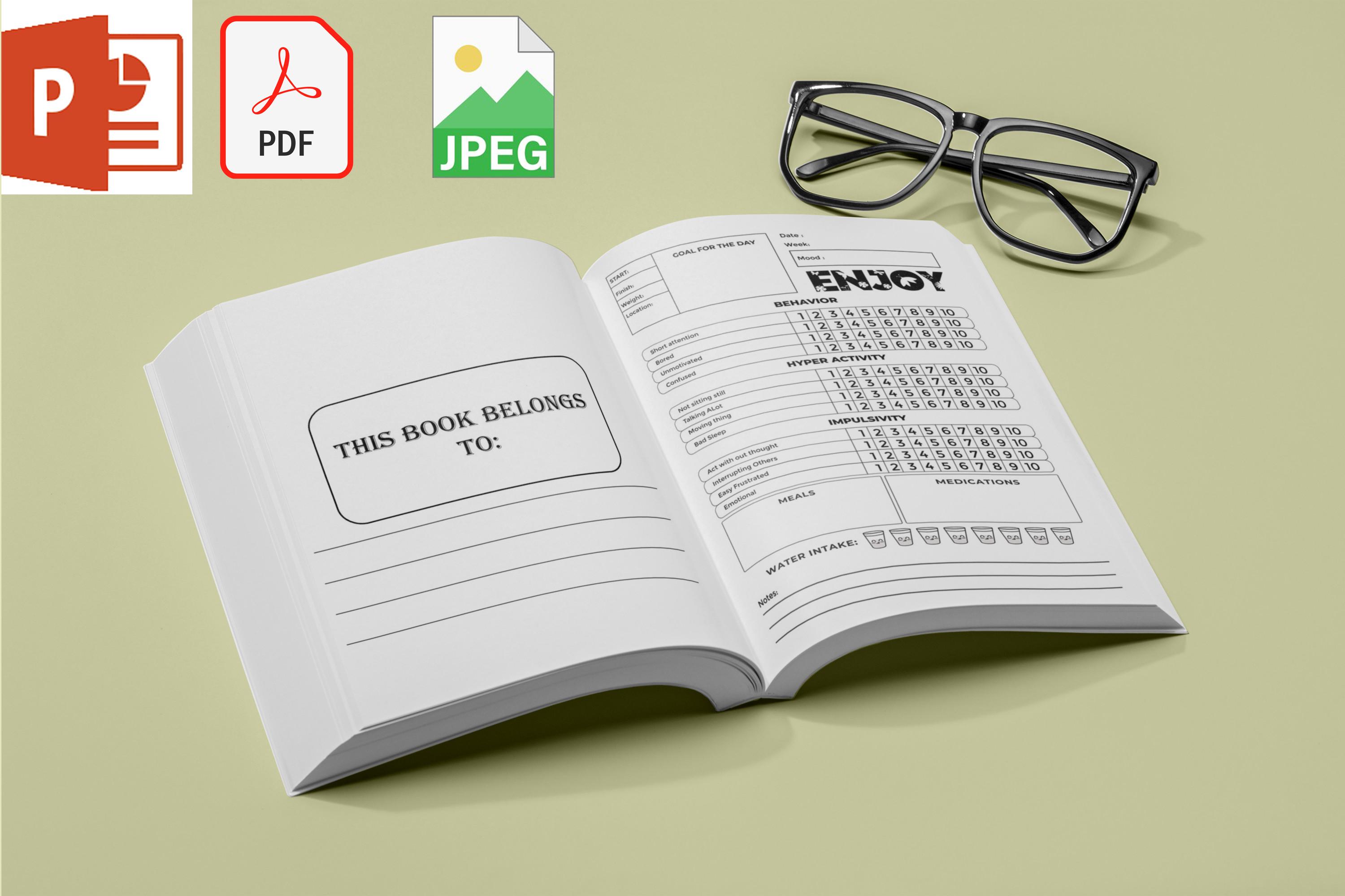 ADHD Daily Planner - Note Pad to Do List