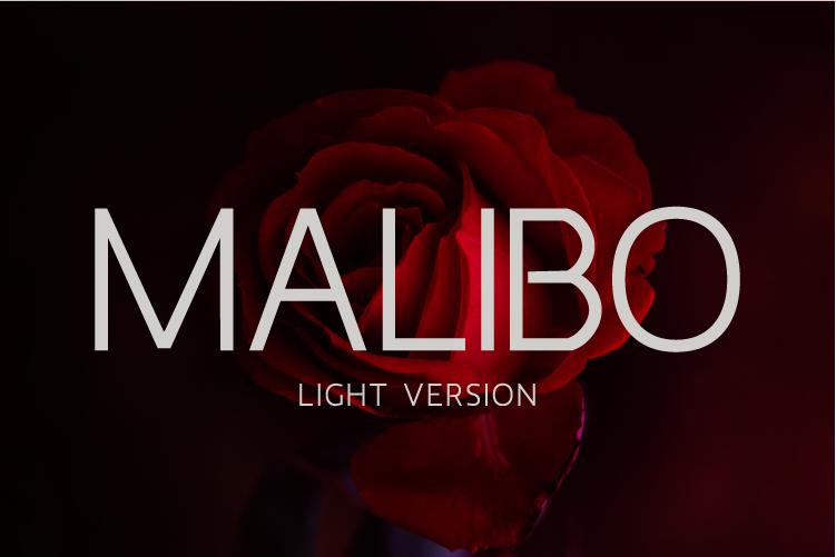 Malibo Light Font