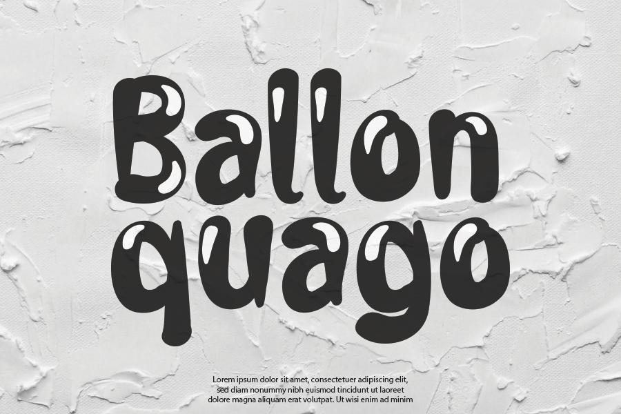 Ballon Quago Font