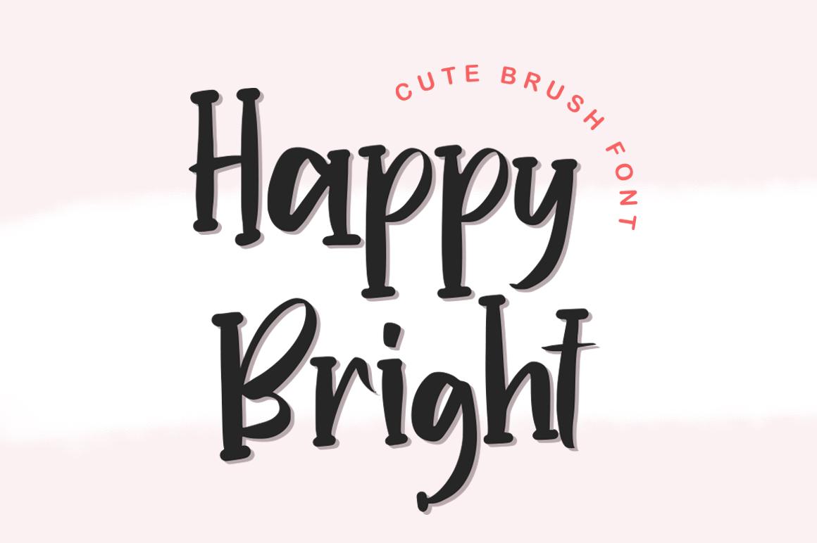 Happy Bright Font