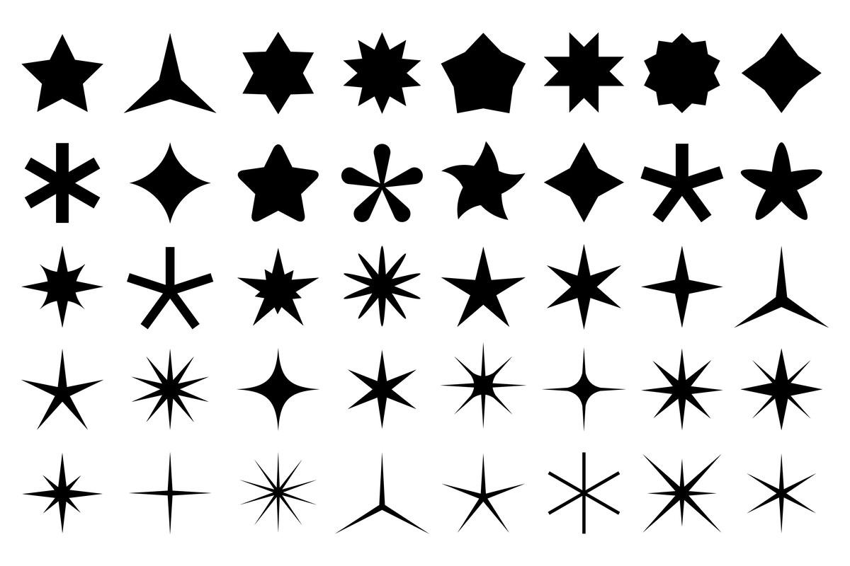 Star Shape Icons