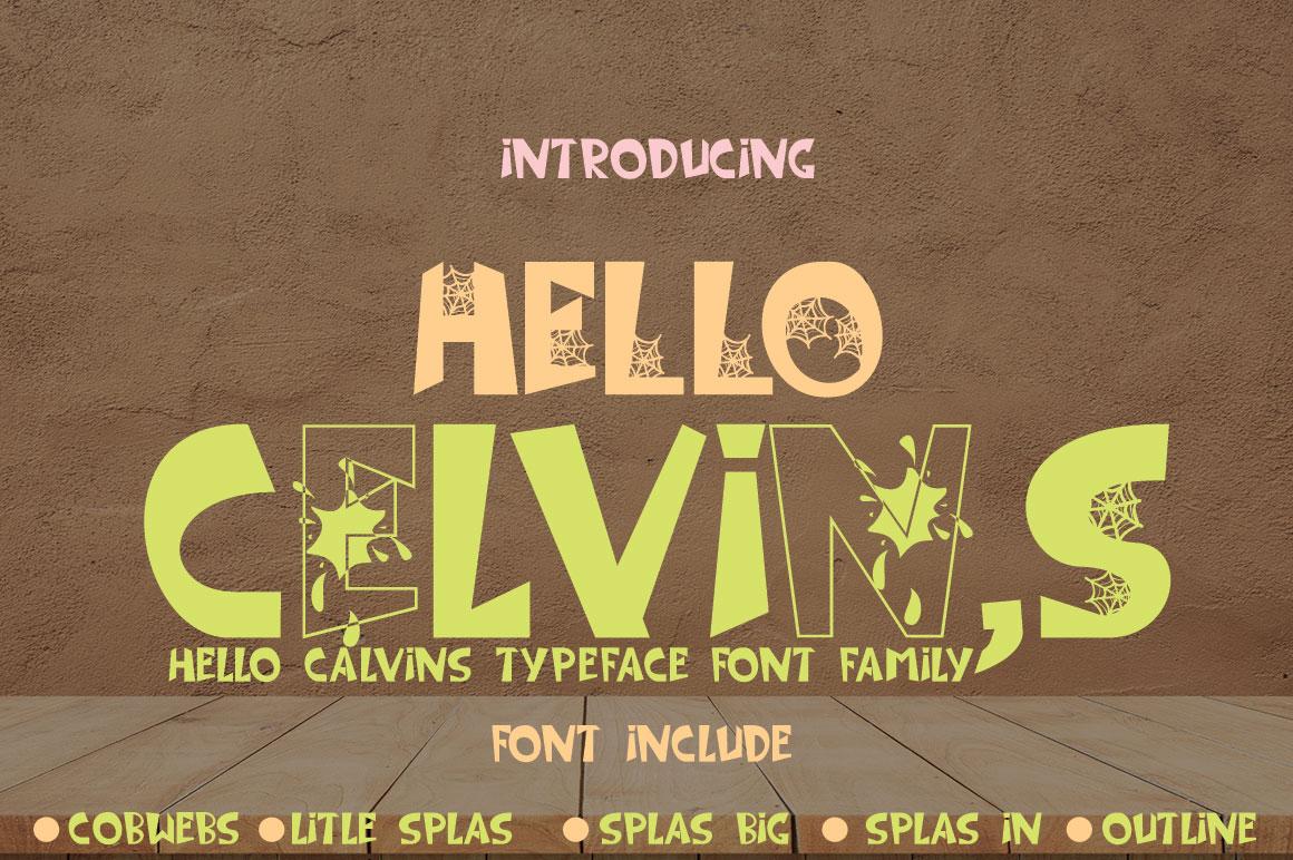 Hello Celvins Font