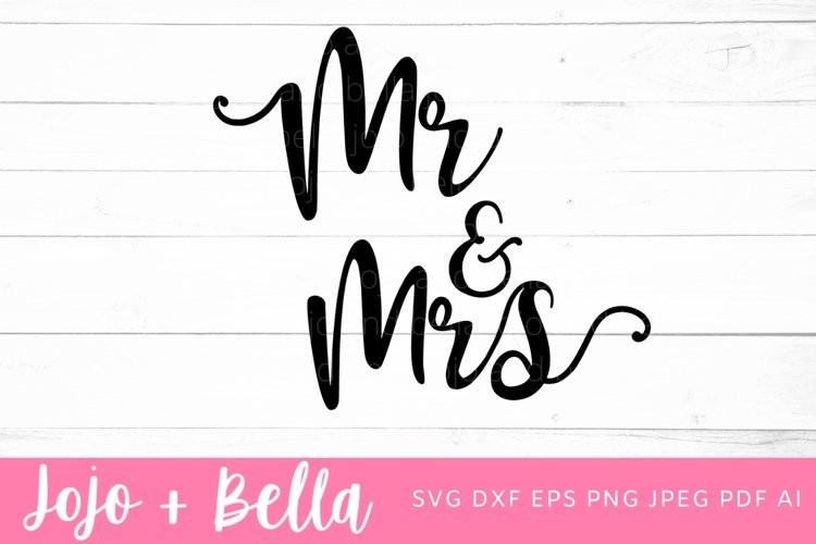 Mr & Mrs Svg, Wedding SVG, Just Married