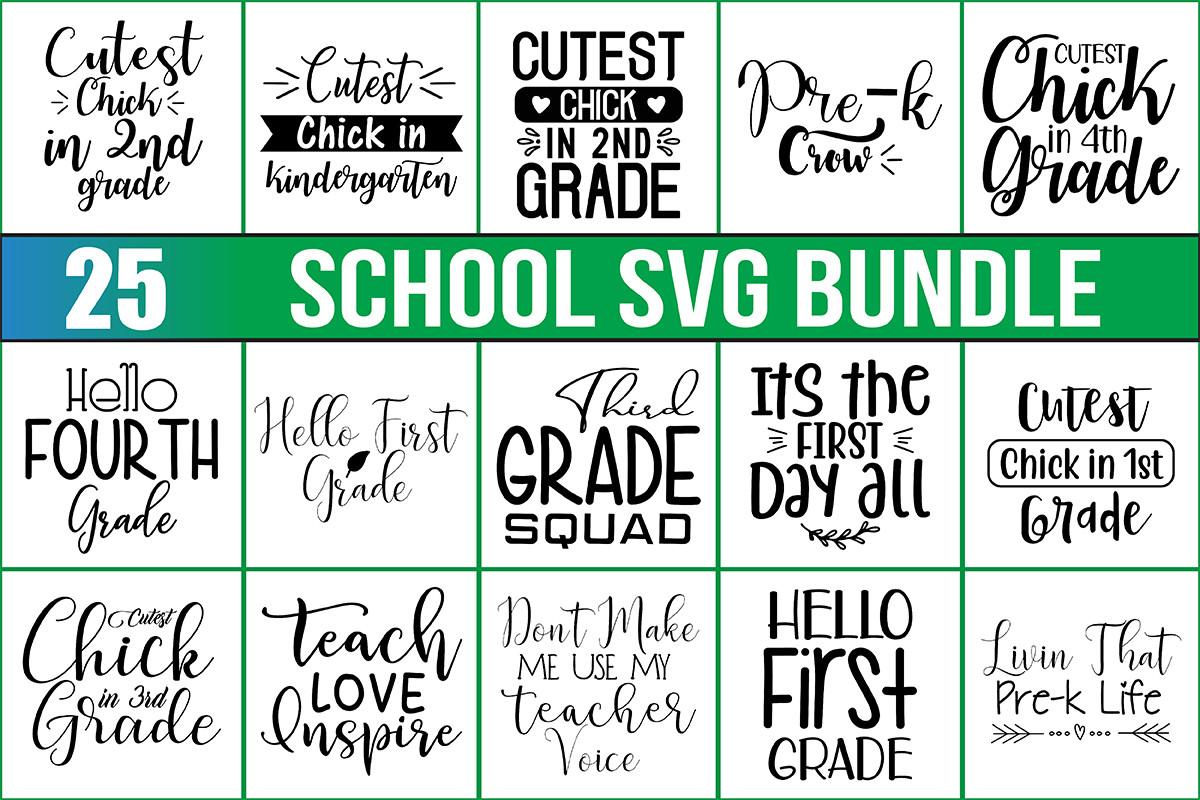 School SVG Bundle