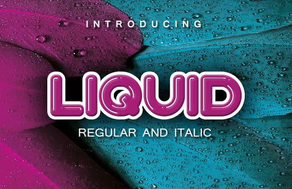 Liquid Font