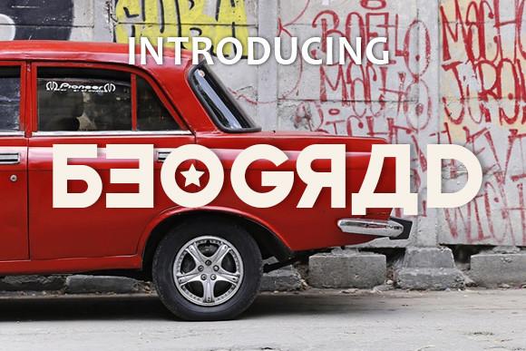 Beograd Font