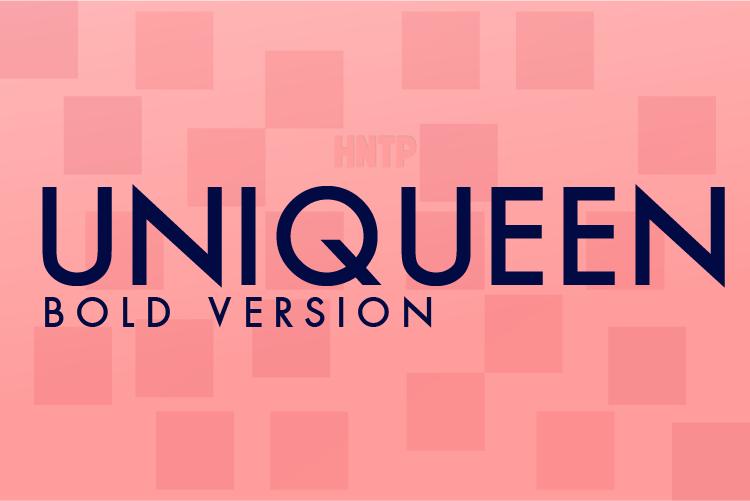 Uniqueen Bold Font