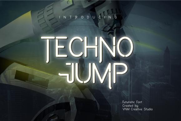 Techno Jump Font
