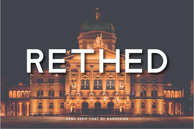 Rethed Font
