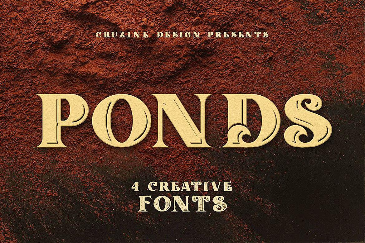 Ponds Font