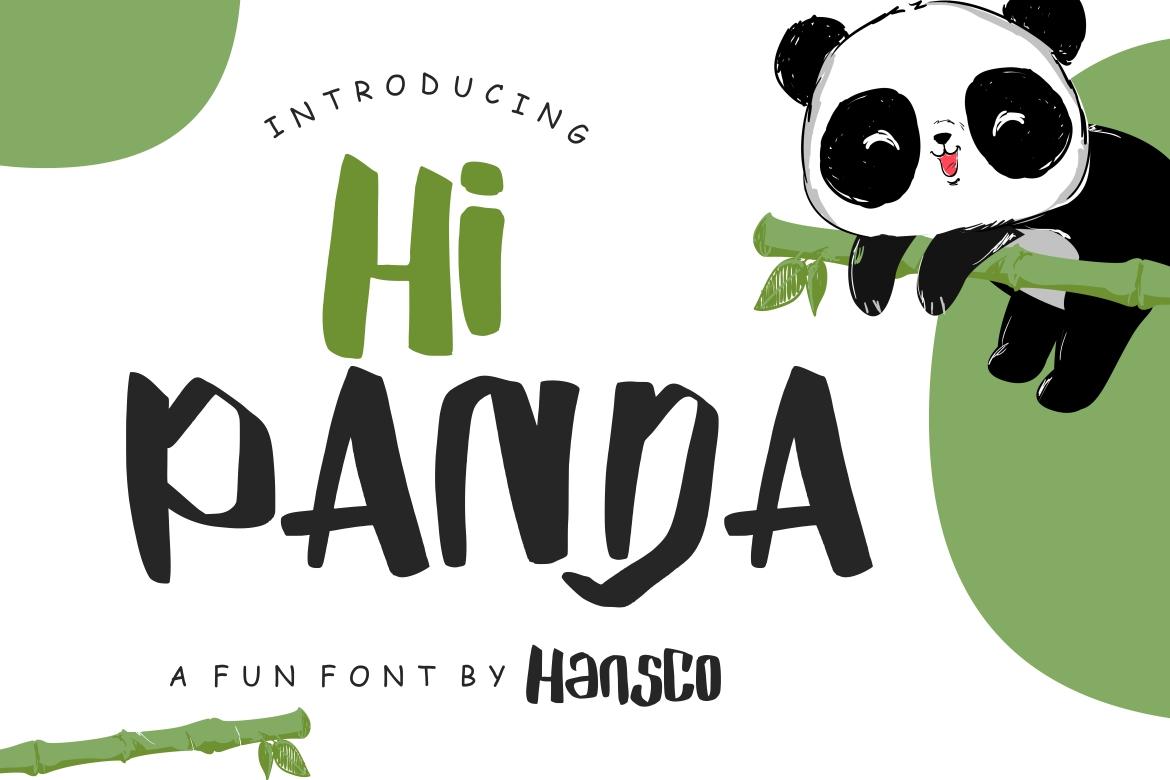 Hi Panda Font
