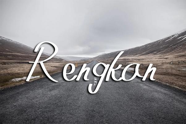 Rengkan Font