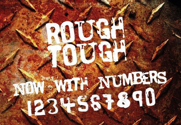 Rough Tough Font