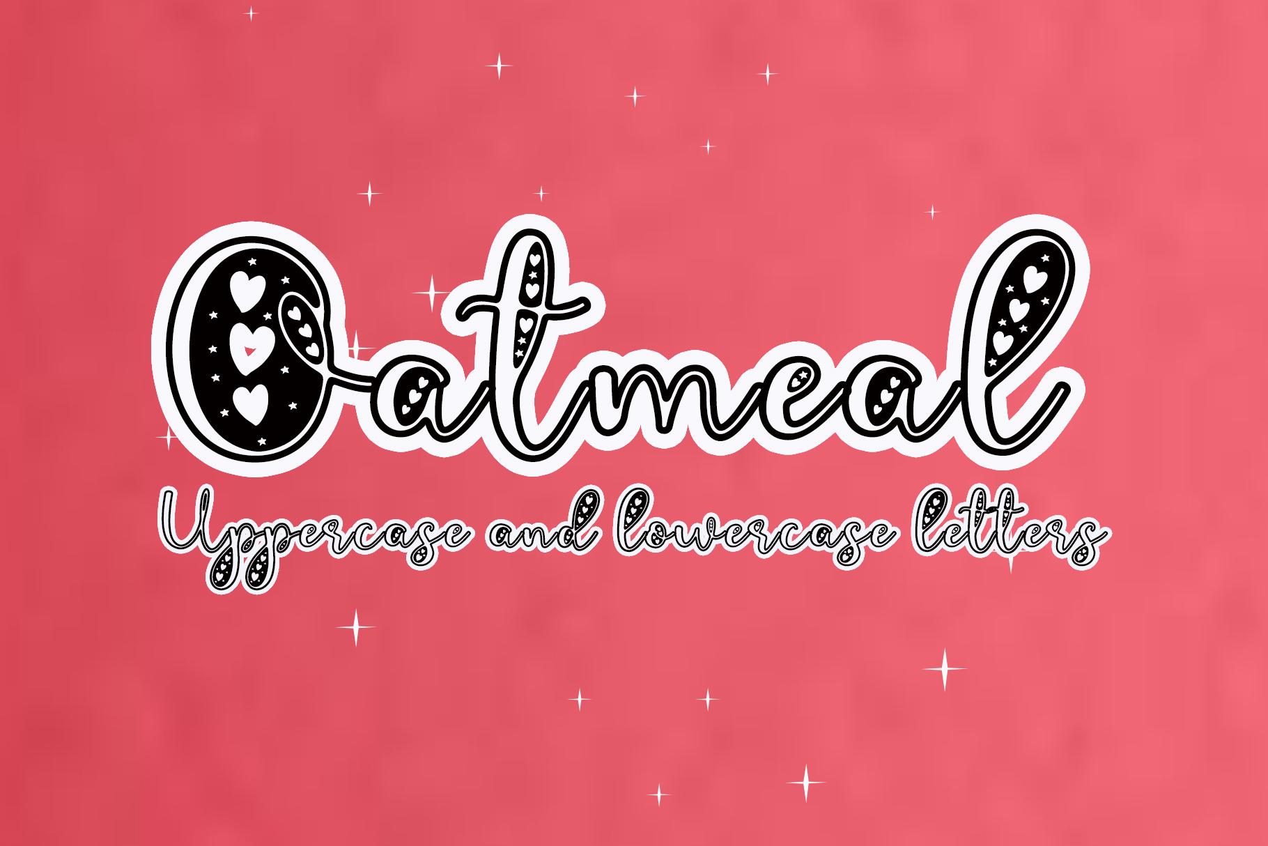Oatmeal Font