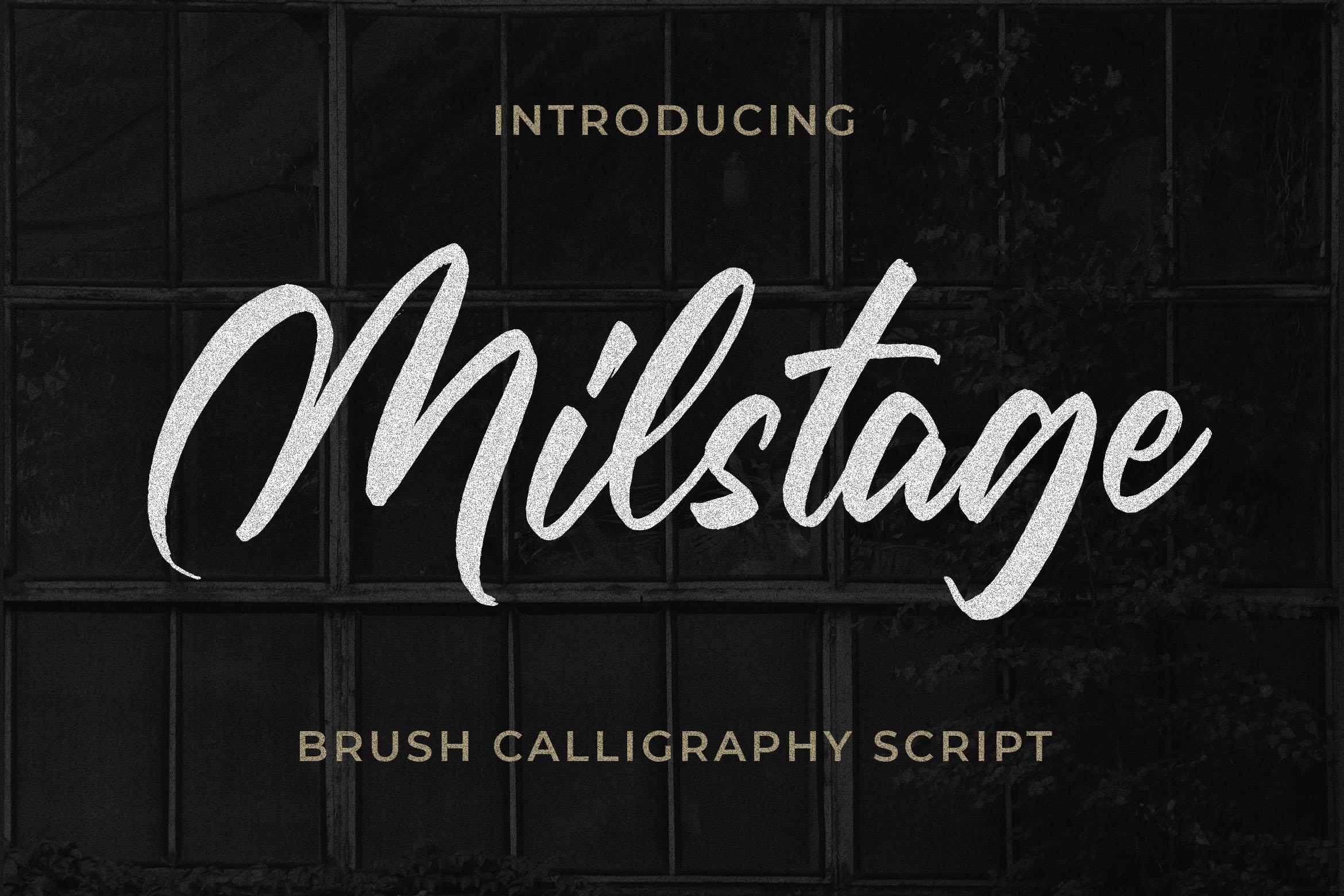 Milstage Font