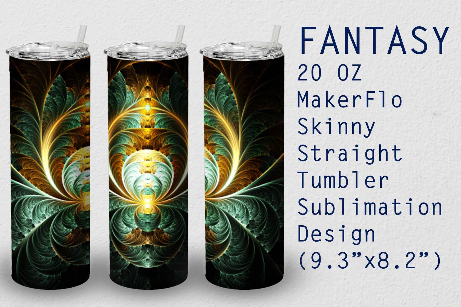 Tumbler Straight 20 OZ Sublimation Fanta