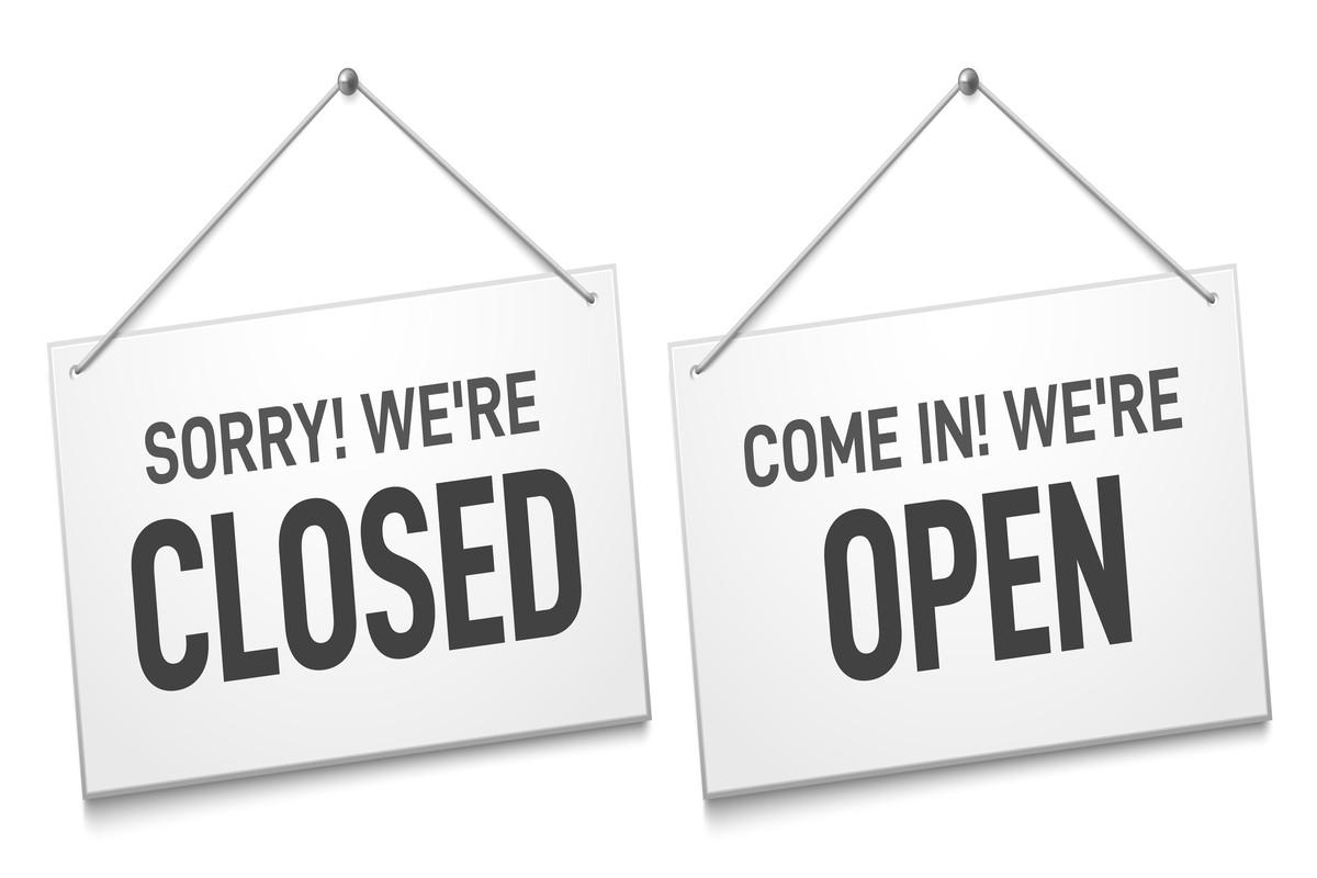 Business Open Closed Sign