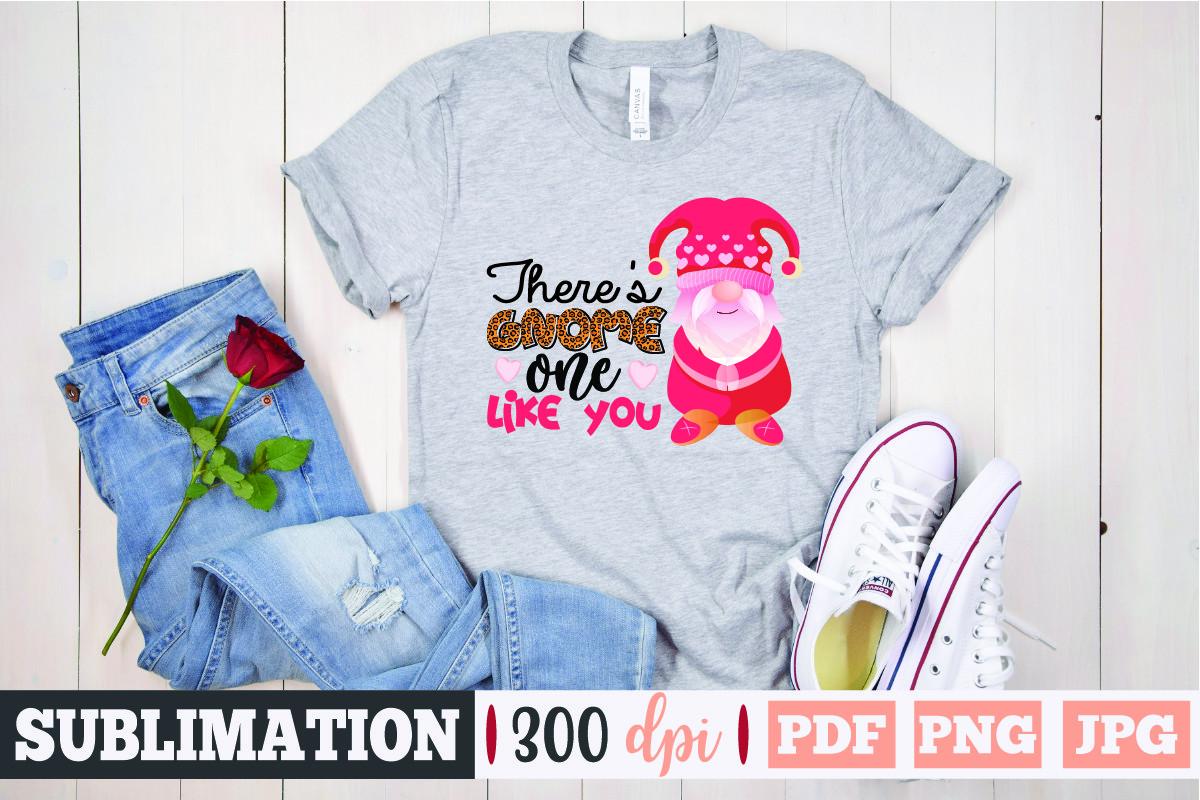Valentine Gnome Sublimation