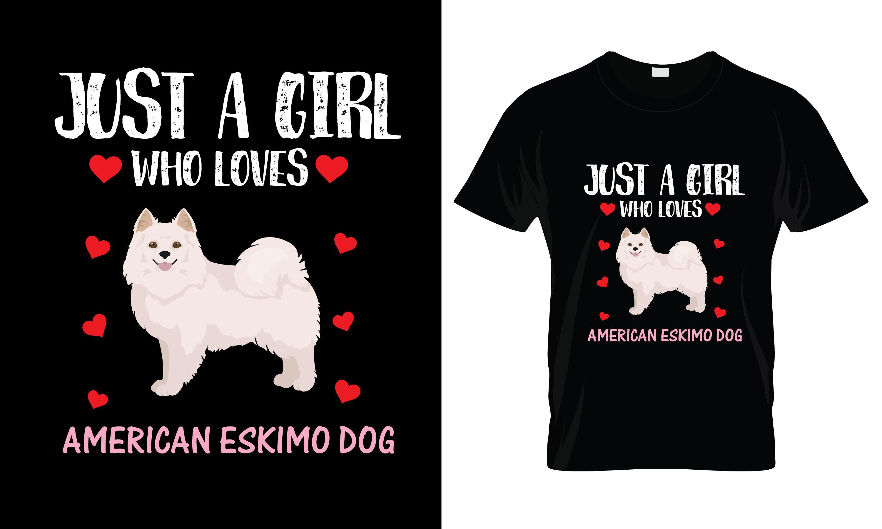 Just a Girl Who Loves American T-Shirt