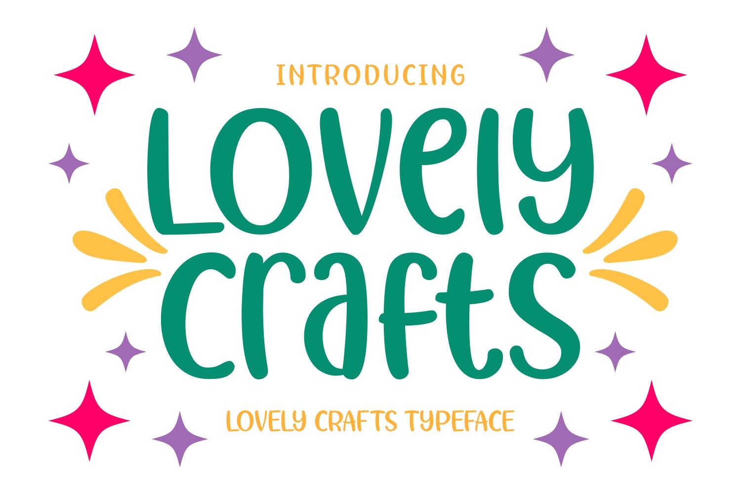 Lovely Crafts Font